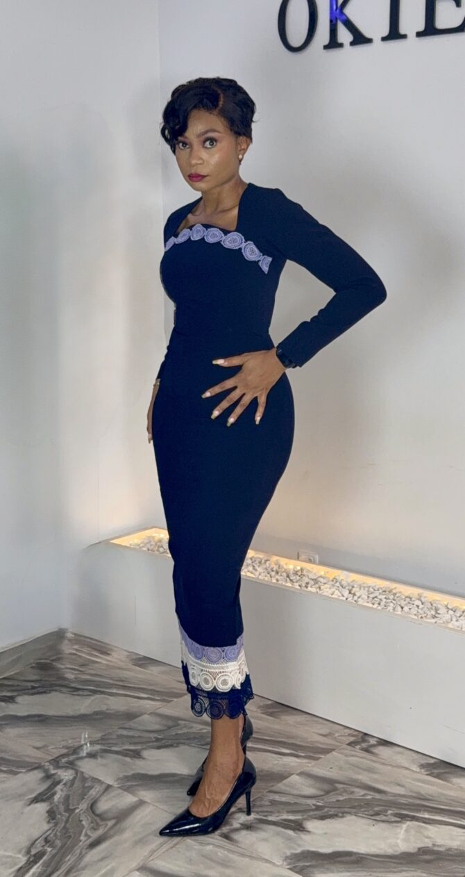 FAVOUR Dress - Blue