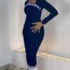 FAVOUR Dress - Blue - 16, 5ft 10” - 6ft
