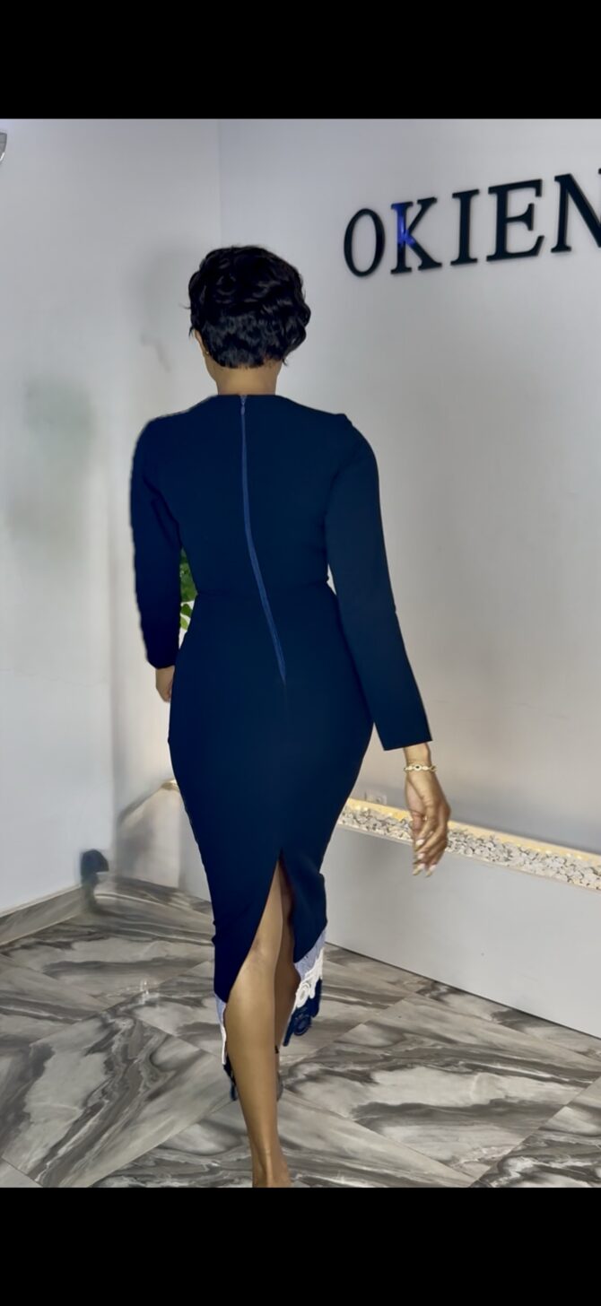 FAVOUR Dress - Blue - Image 2
