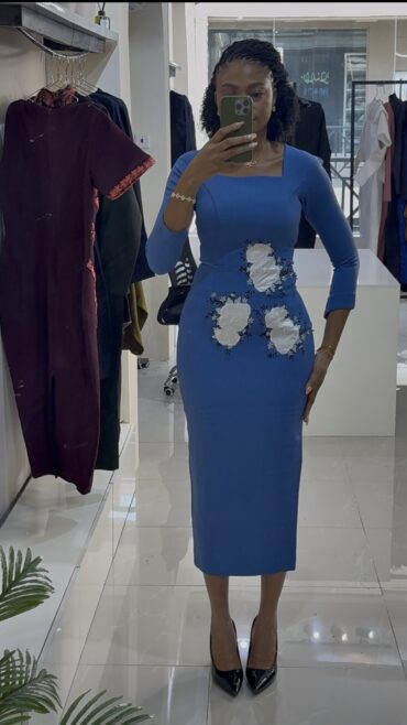 Etse Dress - Light Blue