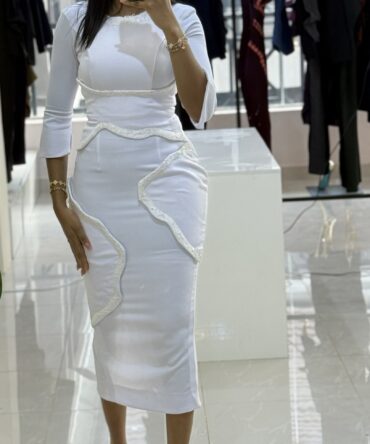 Victoria Dress - White