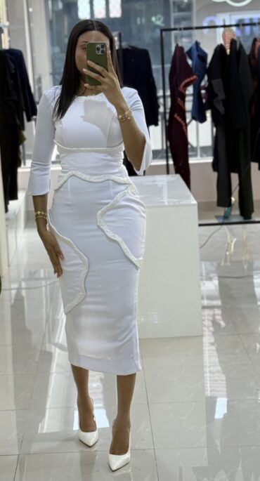 Victoria Dress - White