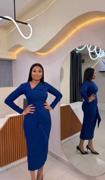 Evey Dress - Teal Blue